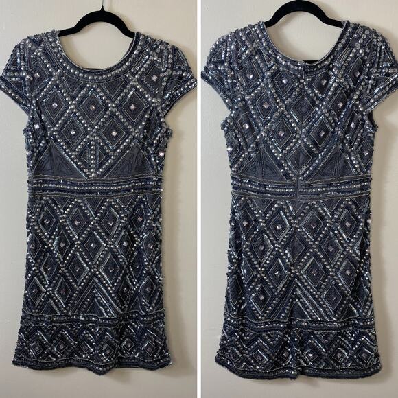 ADRIANNA PAPELL DRESS 10 COCKTAIL PARTY WEDDING GUEST FESTIVE HOLIDAYS - Picture 1 of 16